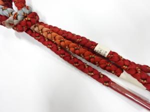 未使用品　正絹　手組帯締め